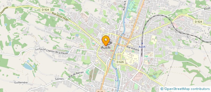 localisation de l'entreprise CHEZ LUCIEN, LA CAVE CONVIVIALE  AUCH