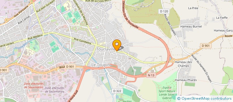 localisation de l'entreprise CHEZ LUCIENNE  CHERBOURG-EN-COTENTIN