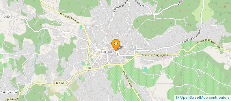 localisation de l'entreprise CHEZ LUDO à LORGUES