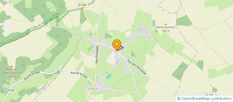 localisation de l'entreprise CHEZ LUDO  ZOTEUX