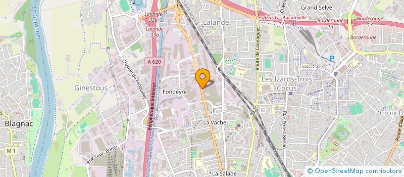 localisation de l'entreprise CHEZ LUIGI  TOULOUSE