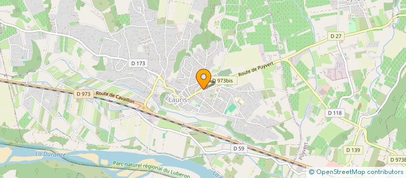 localisation de l'entreprise CHEZ LULU  LAURIS