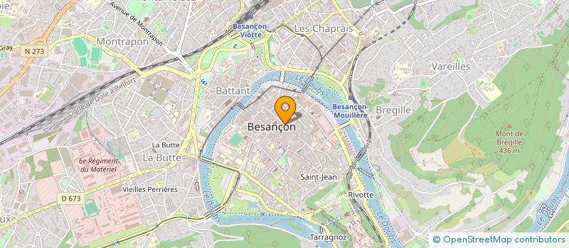 localisation de l'entreprise CHEZ MA COUSINE à BESANCON