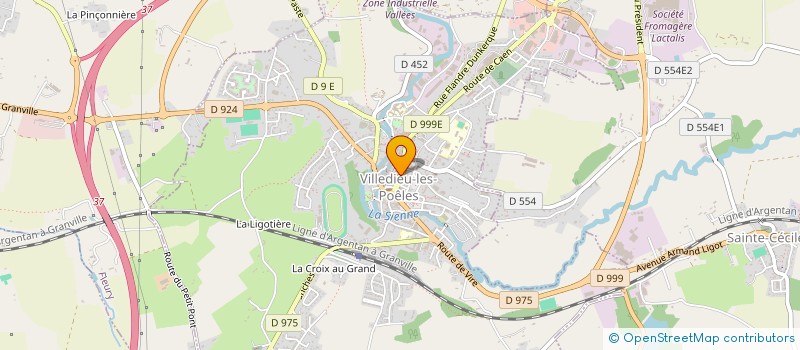 localisation de l'entreprise CHEZ MA-MIE CHOUETTE  VILLEDIEU-LES-POELES-ROUFFIGNY