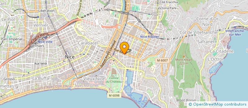 localisation de l'entreprise CHEZ MAD ET-OU MAD à NICE
