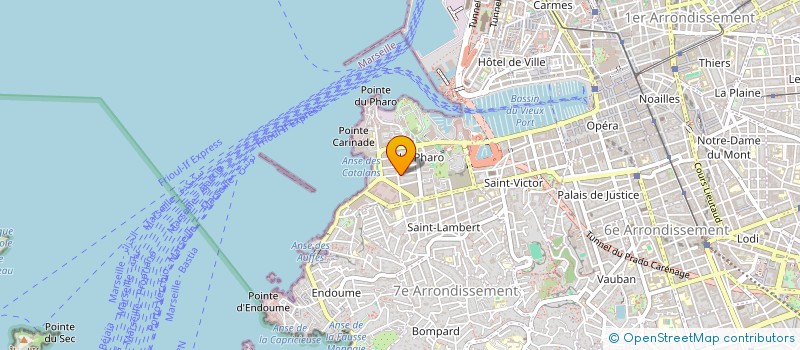 localisation de l'entreprise CHEZ MAELIAN à MARSEILLE