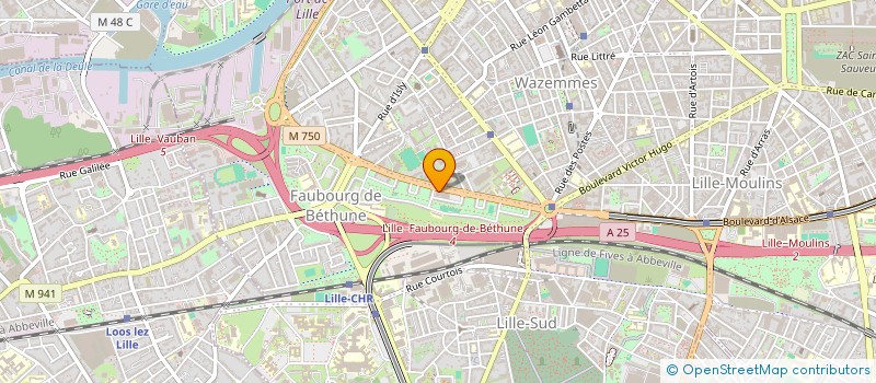 localisation de l'entreprise CHEZ MAGY ELIE à LILLE