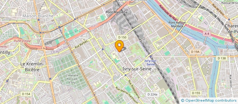localisation de l'entreprise CHEZ MAI MAI à IVRY-SUR-SEINE