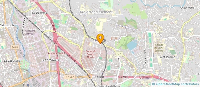 localisation de l'entreprise CHEZ MALA  MARSEILLE