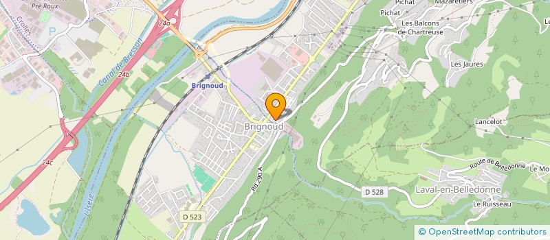 localisation de l'entreprise CHEZ MALO  FROGES