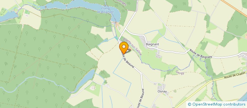 localisation de l'entreprise CHEZ MAM'COCOTTE  GERGY