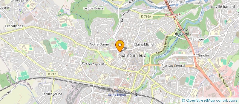 localisation de l'entreprise CHEZ MAM.SARL à SAINT-BRIEUC