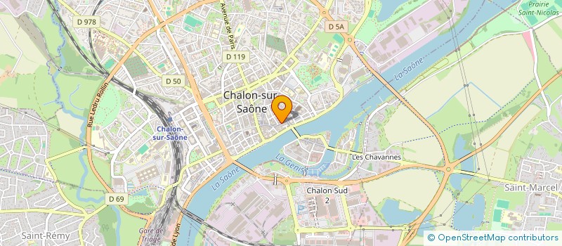 localisation de l'entreprise CHEZ MAMAN à CHALON-SUR-SAONE