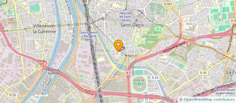 localisation de l'entreprise CHEZ MAMI LOUDIA à SAINT DENIS
