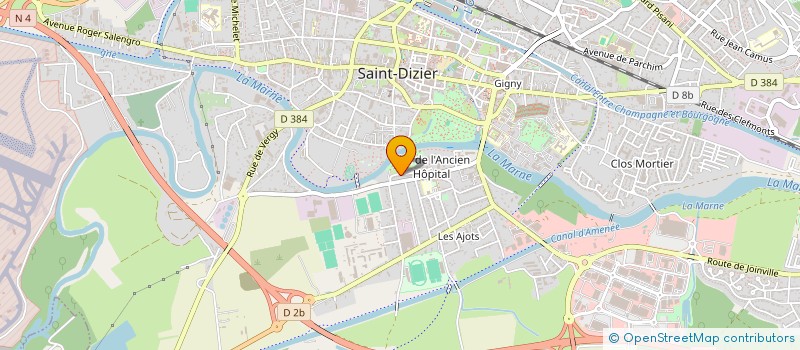 localisation de l'entreprise CHEZ MAMIE à SAINT-DIZIER