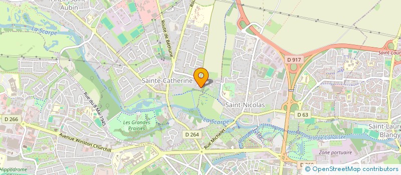 localisation de l'entreprise CHEZ MAMIE  SAINTE-CATHERINE