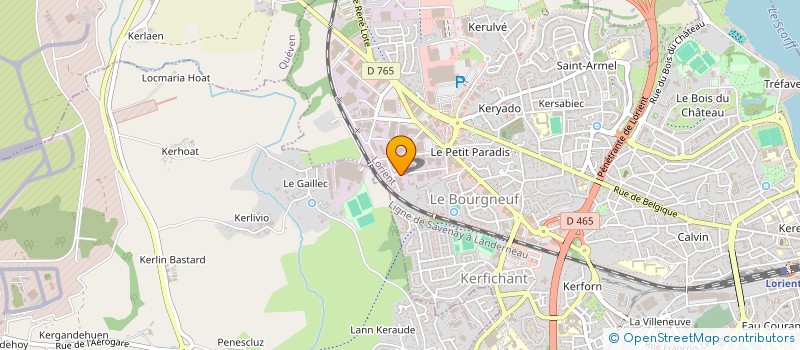 localisation de l'entreprise CHEZ MAMIE  LORIENT