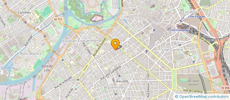 localisation de l'entreprise CHEZ MAMIE  LILLE