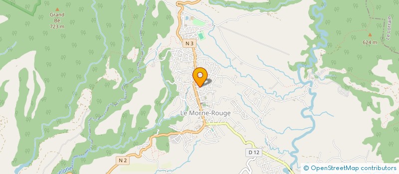 localisation de l'entreprise CHEZ MAMIE JOSETTE à LE MORNE-ROUGE