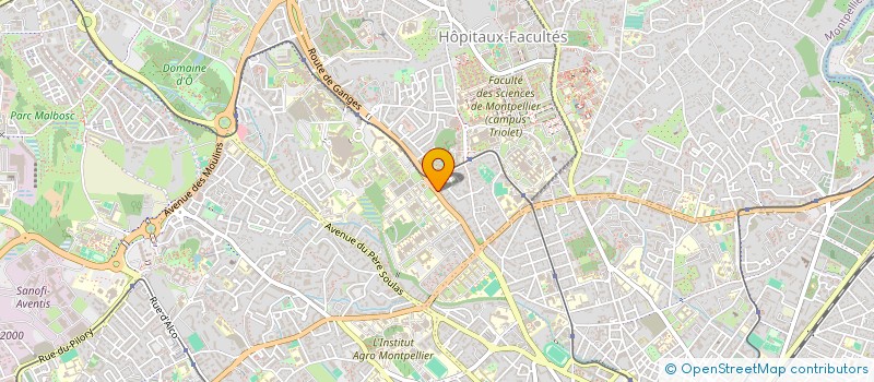 localisation de l'entreprise CHEZ MAMY à MONTPELLIER