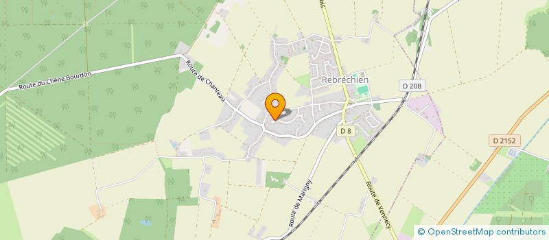 localisation de l'entreprise CHEZ MANCEAU à REBRECHIEN