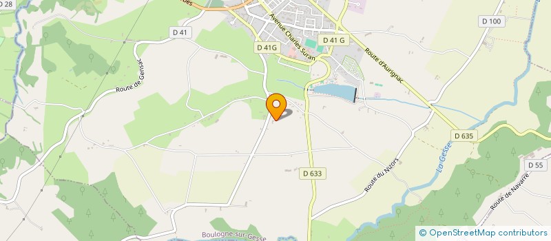 localisation de l'entreprise CHEZ MANINE à BOULOGNE-SUR-GESSE