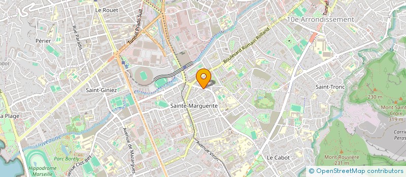 localisation de l'entreprise CHEZ MANOU à MARSEILLE