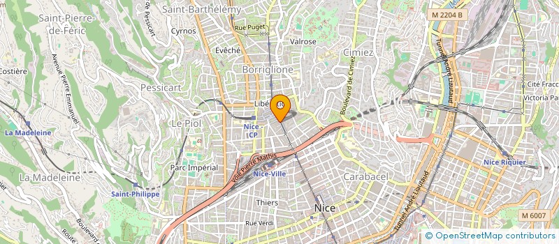 localisation de l'entreprise CHEZ MANU & FILS  NICE