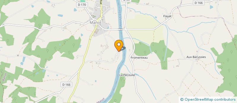 localisation de l'entreprise CHEZ MARCEL à MANOT