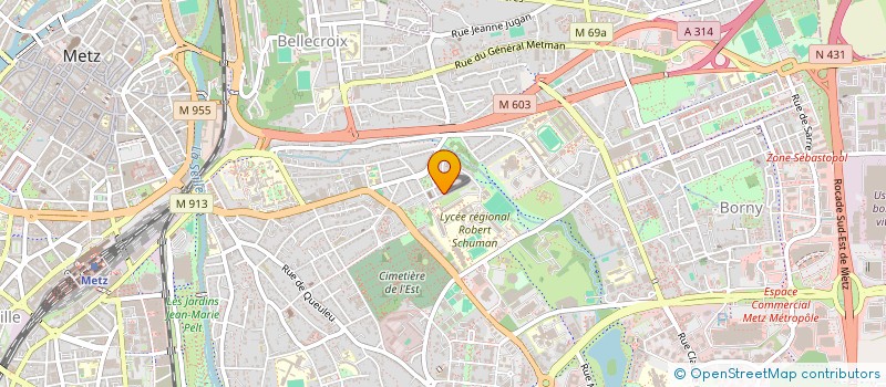 localisation de l'entreprise CHEZ MARCEL  METZ