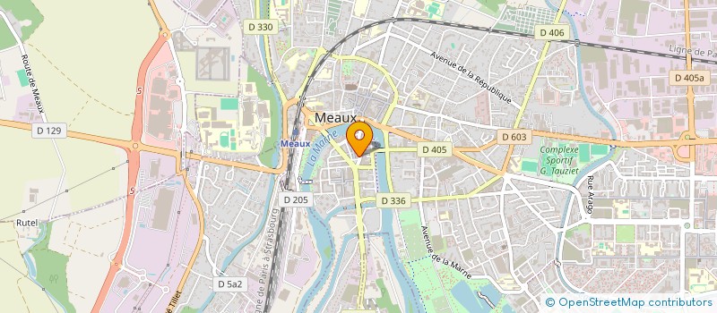 localisation de l'entreprise CHEZ MARCEL PRIMEURS à MEAUX