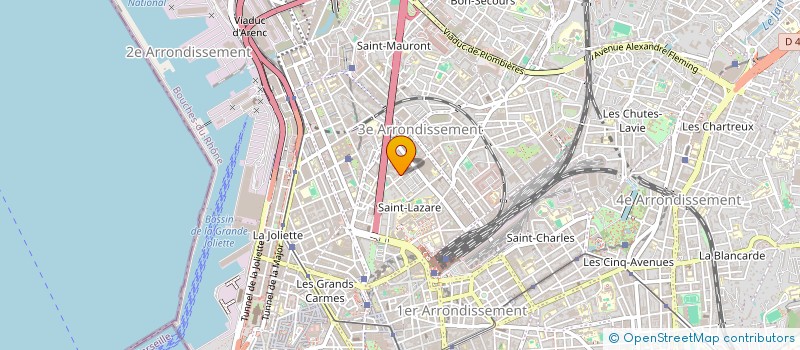 localisation de l'entreprise CHEZ MARCO à MARSEILLE