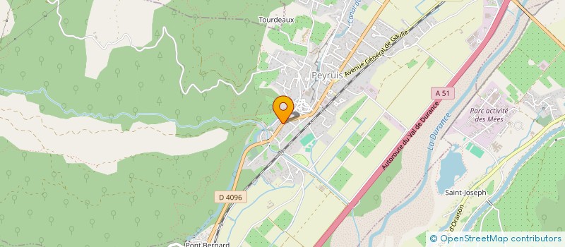 localisation de l'entreprise CHEZ MARCO  PEYRUIS