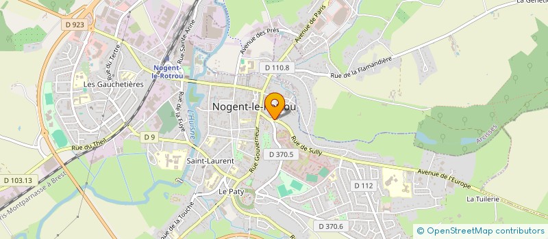 localisation de l'entreprise CHEZ MARGAUX à NOGENT-LE-ROTROU
