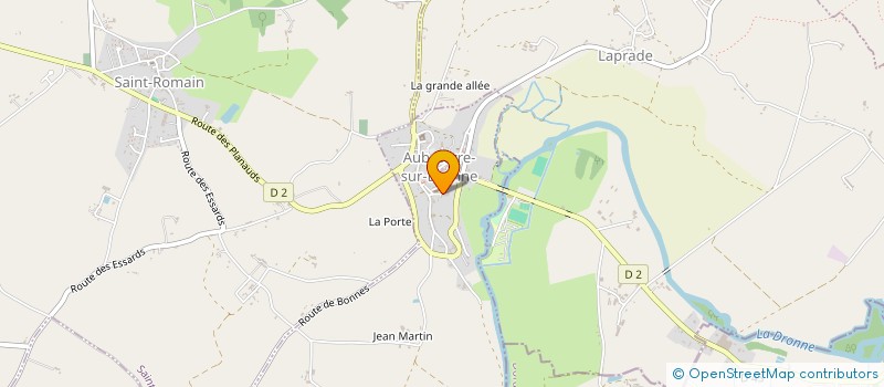 localisation de l'entreprise CHEZ MARGUERITE à AUBETERRE-SUR-DRONNE