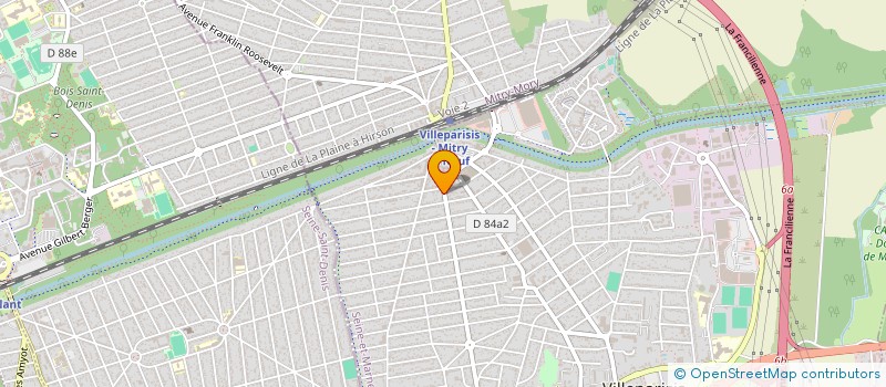 localisation de l'entreprise CHEZ MARIA  VILLEPARISIS