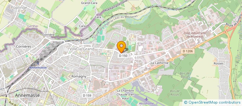 localisation de l'entreprise CHEZ MARIANNE à VILLE-LA-GRAND