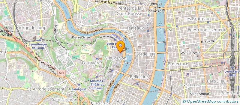 localisation de l'entreprise CHEZ MARIE 69  LYON