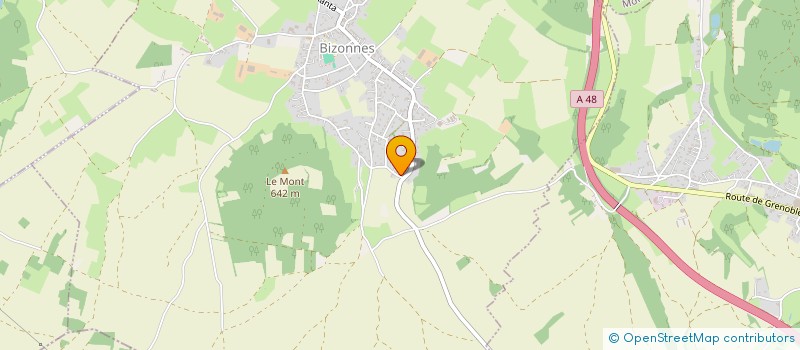 localisation de l'entreprise CHEZ MARIE  BIZONNES