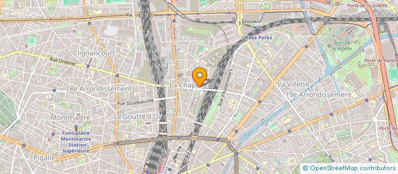 localisation de l'entreprise CHEZ MARIE  PARIS