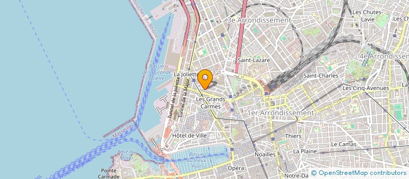 localisation de l'entreprise CHEZ MARIE ET ROMAIN à MARSEILLE