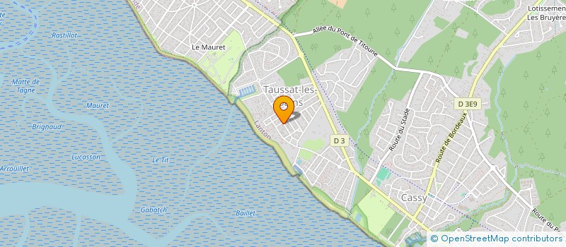 localisation de l'entreprise CHEZ MARIO ET GREG  LE THOU