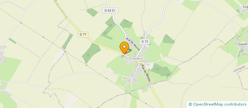 localisation de l'entreprise CHEZ MARTHE  CHELERS