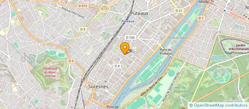 localisation de l'entreprise CHEZ MARTIN à SURESNES