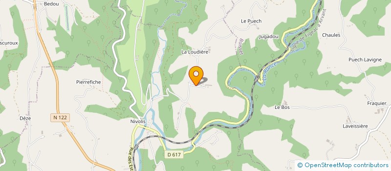 localisation de l'entreprise CHEZ MATHIEU à BOISSET