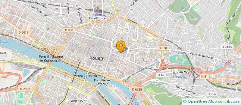 localisation de l'entreprise CHEZ MATHILDE à ROUEN