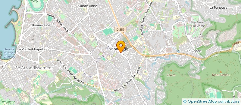 localisation de l'entreprise CHEZ MATTEO à MARSEILLE