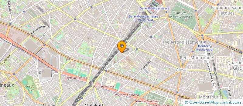 localisation de l'entreprise CHEZ MAURICE  PARIS