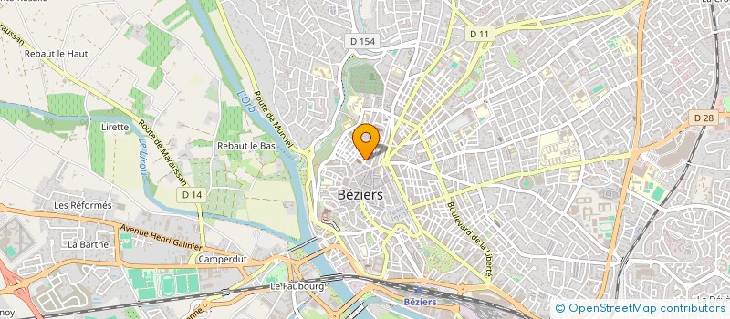 localisation de l'entreprise CHEZ MAXOU à BEZIERS