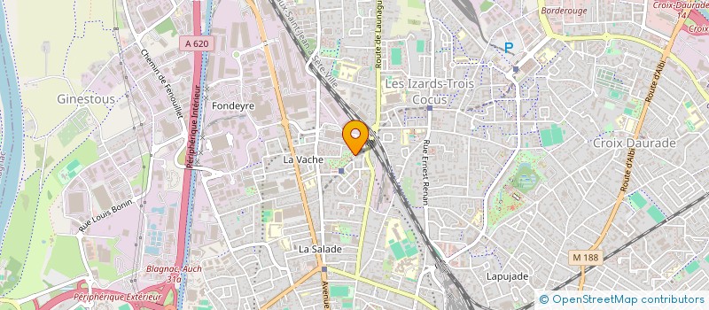 localisation de l'entreprise CHEZ MAY à TOULOUSE